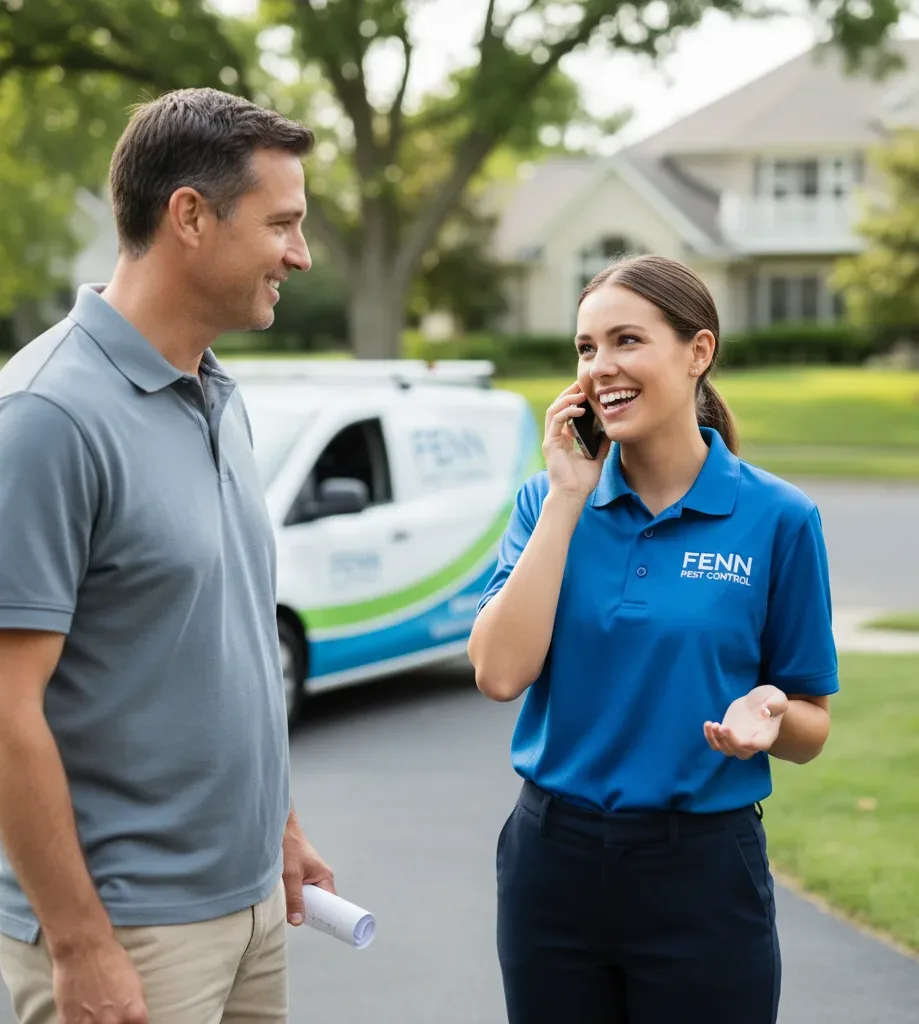 Fenn Pest Control customer support in Wellsville